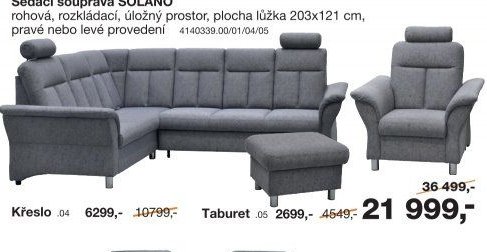 Sedací souprava SOLANO