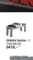 Jídelní lavice