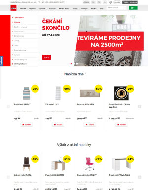 akční leták Kika nábytek 4.5.2020-10.5.2020