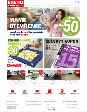akční leták Breno koberce 6.5.2020-12.5.2020