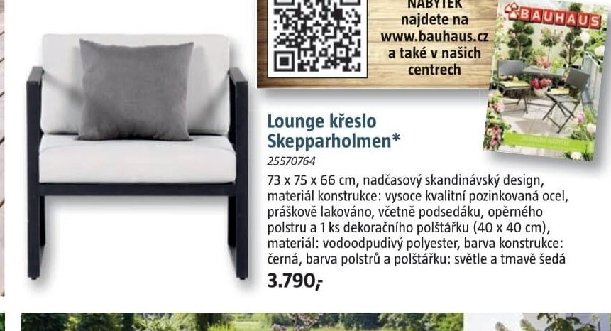 Lounge křeslo Skepparholmen