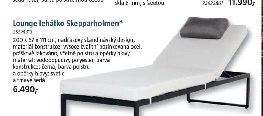 Lounge lehátko Skepparholmen