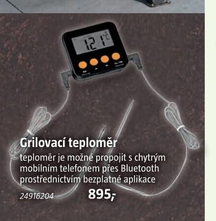 Grilovací teploměr