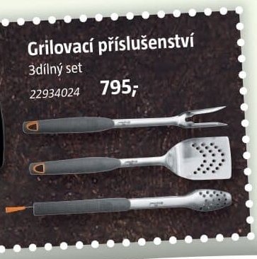 Grilovací příslušenství 3dílný set