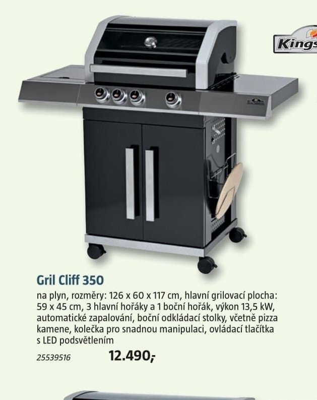 Gril Cliff 350