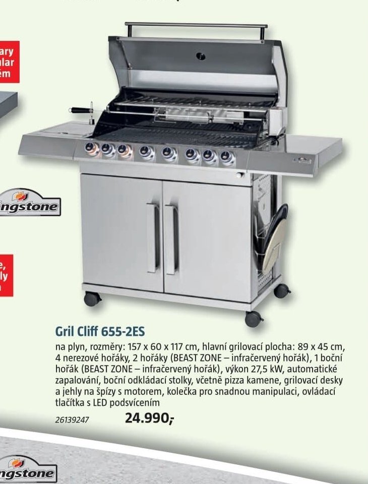 Gril Cliff 655-2ES