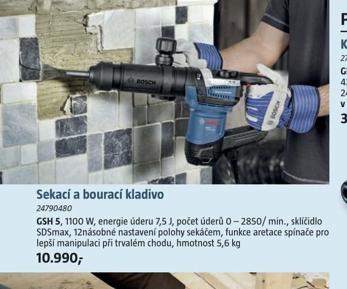 Sekací a bourací kladivo