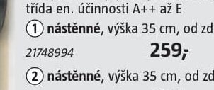 Série venkovních svítidel (nástěnné)