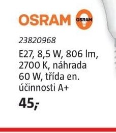 LED žárovka OSRAM