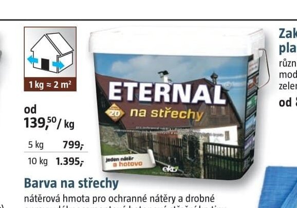Barva na střechy Eternal