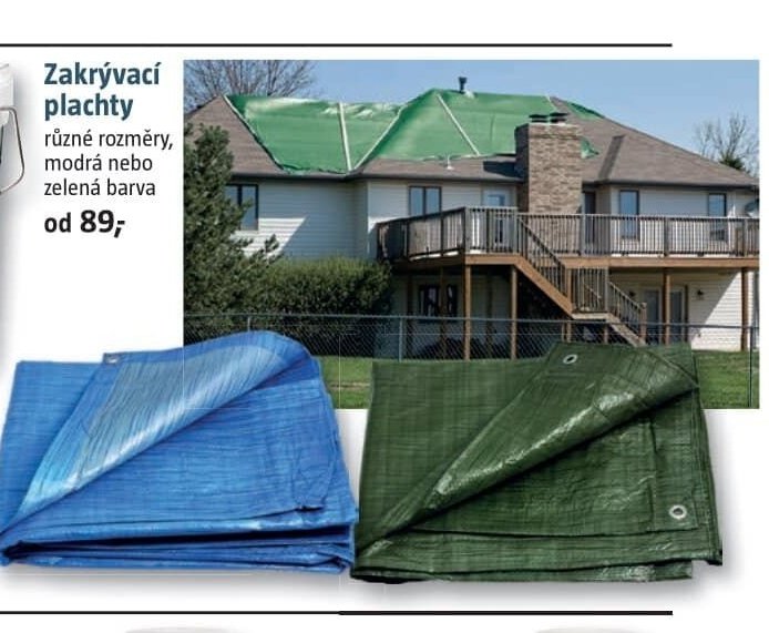 Zakrývací plachty