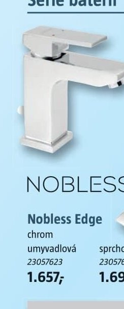 Nobless Edge umyvadlová