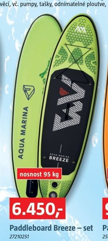 Paddleboard Breeze - set