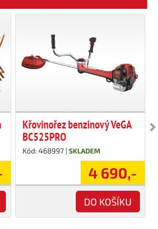 Křovinořez benzinový VeGA BC525PRO
