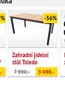 Zahradní jídelní stůl Toledo