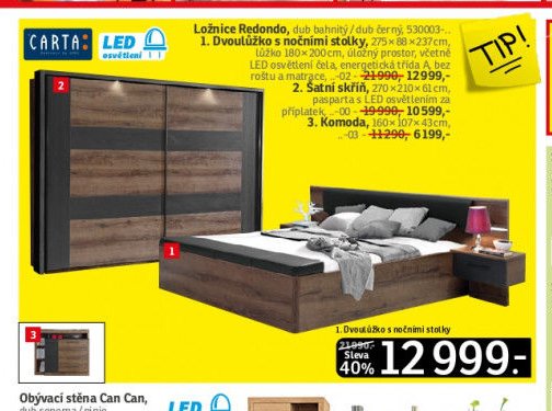 Ložnice Redondo
