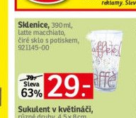 Sklenice, Latte macchiato