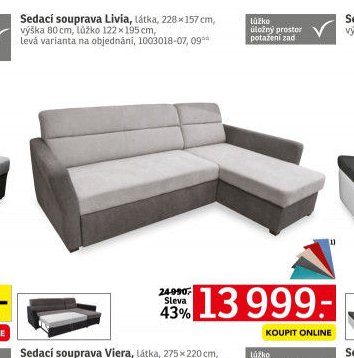 Sedací souprava Livia