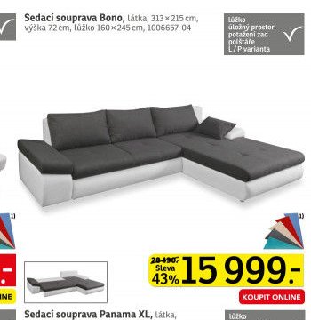 Sedací souprava Bono
