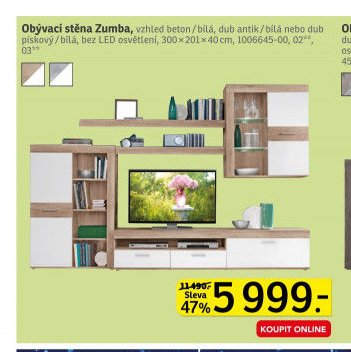 Obývací stěna Zumba
