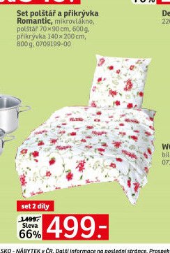 Set polštář a přikrývka Romantic