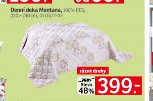 Denní deka Montana