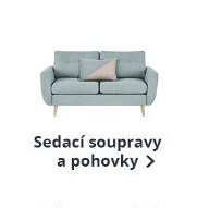 Sedací soupravy a pohovky