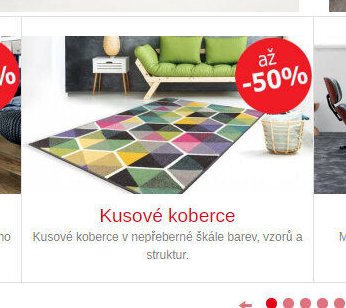 Kusové koberce
