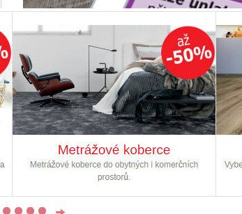 Metrážové koberce
