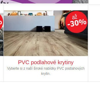 PVC podlahové krytiny