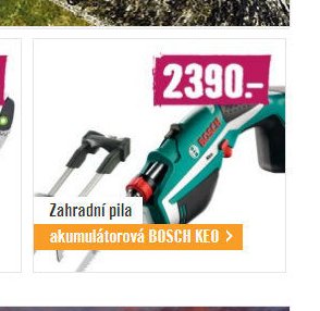 Zahradní pila akumulátorová BOSCH KEO