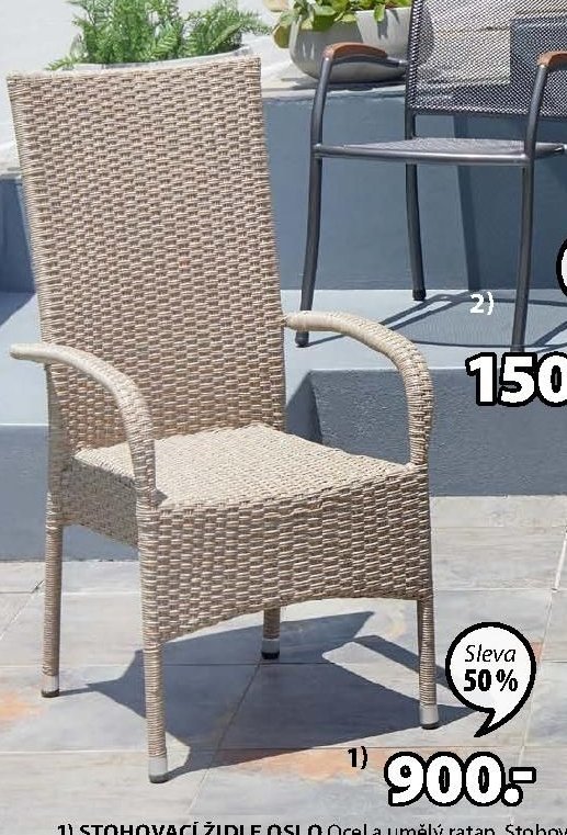 STOHOVACÍ ŽIDLE OSLO