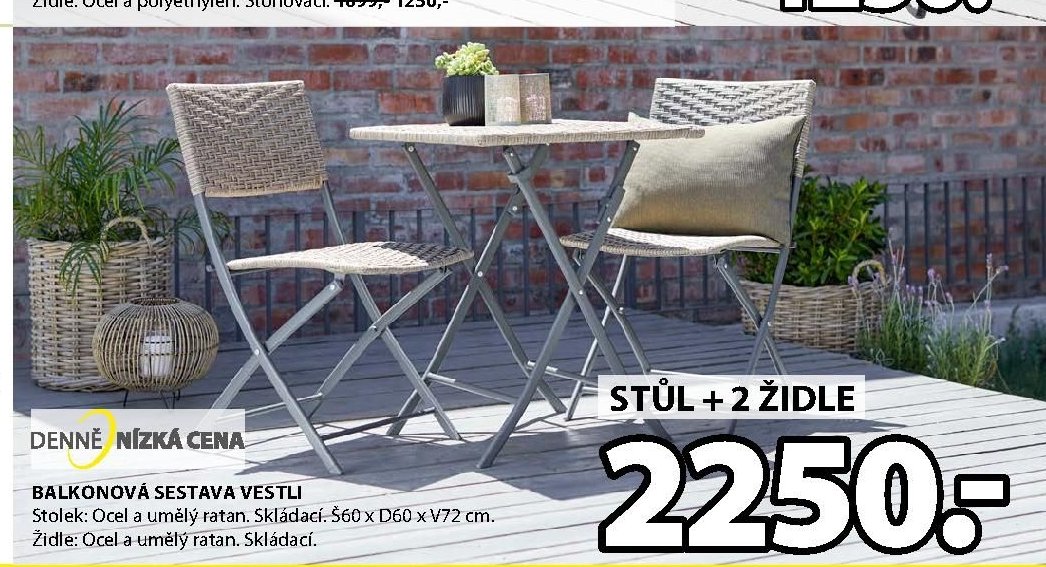 BALKONOVÁ SESTAVA VESTLI