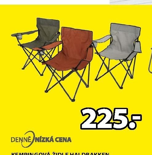 KEMPINGOVÁ ŽIDLE HALDBAKKEN