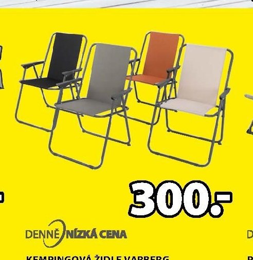 KEMPINGOVÁ ŽIDLE VARBERG