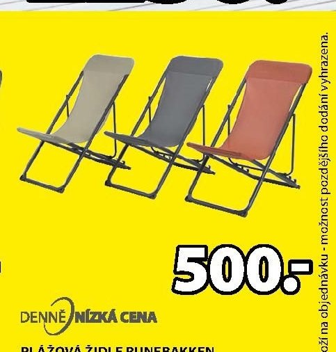 PLÁŽOVÁ ŽIDLE RUNEBAKKEN