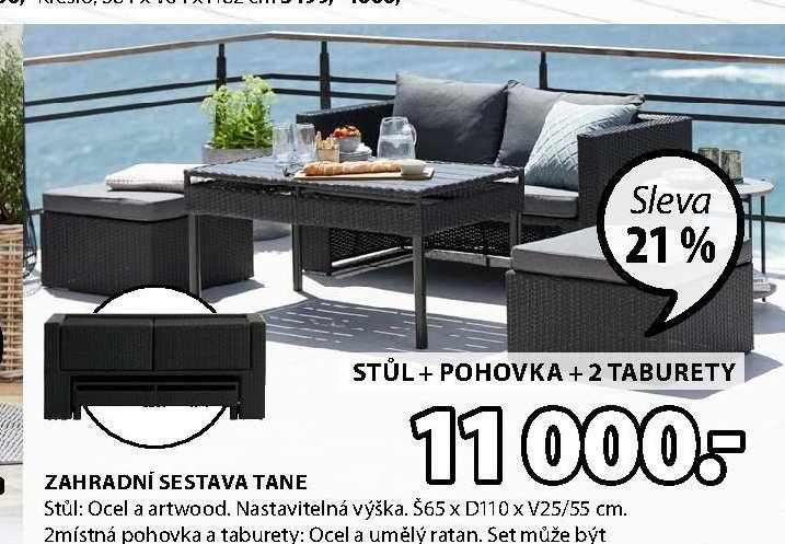 ZAHRADNÍ SESTAVA TANE