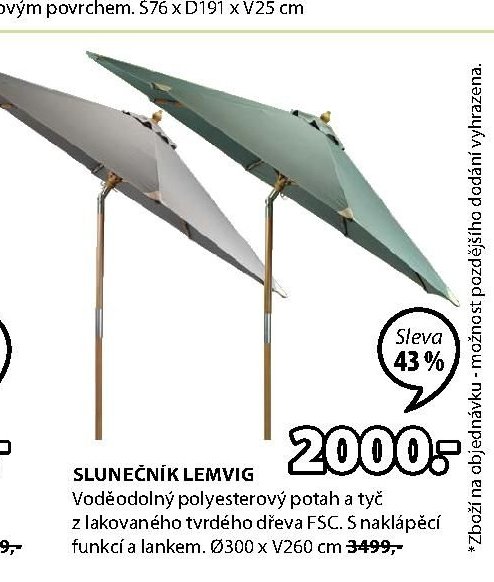 Slunečník LEMVIG