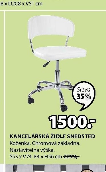 KANCELÁŘSKÁ ŽIDLE SNEDSTED