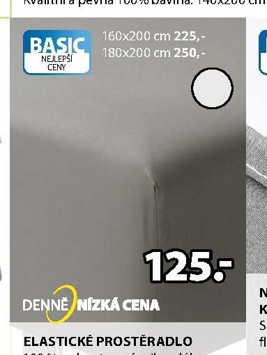 Elastické prostěradlo