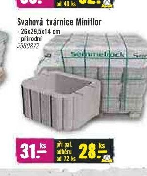 Svahová tvárnice Miniflor