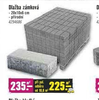 Dlažba zámková