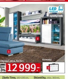 Obývací stěna Kolibri