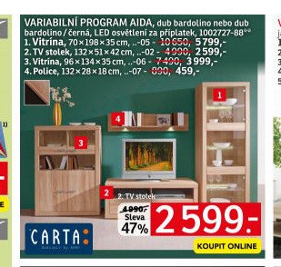 VARIABILNÍ PROGRAM AIDA