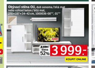 Obývací stěna Oli