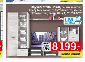 Obývací stěna Dakar
