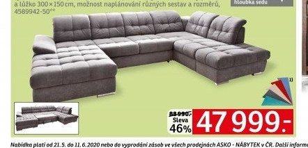 Variabilní sedací souprava Lotus