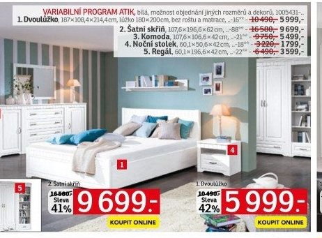 Variabilní program ATIK, Dvoulůžko