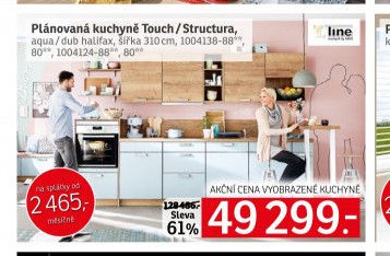Plánovaná kuchyně Touch / Structura