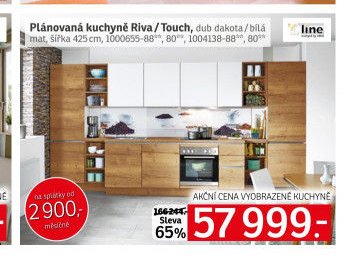 Plánovaná kuchyně Riva / Touch